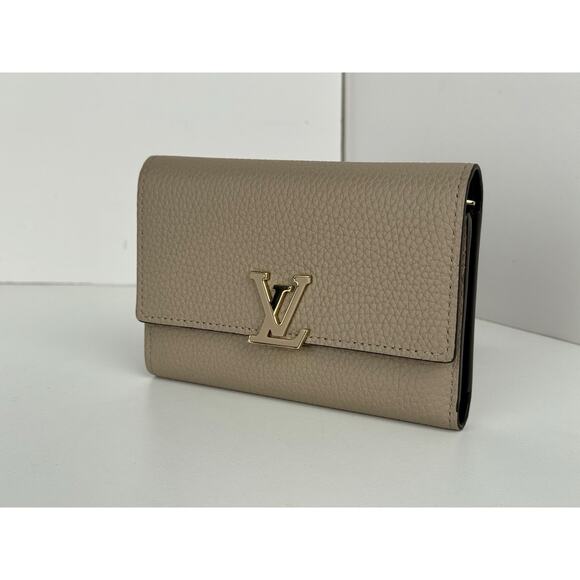 LOUIS VUITTON Portefeuille-Capsine Compact Trifold wallet - Picture 1 of 16